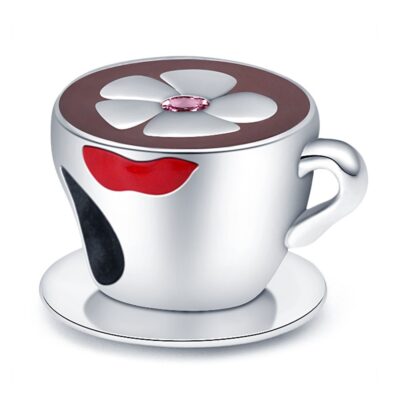 zawieszka charms do bransoletki typu pandora apart srebro 925 filiżanka kawy (1)