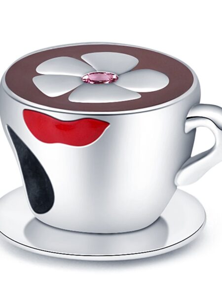 zawieszka charms do bransoletki typu pandora apart srebro 925 filiżanka kawy (1)