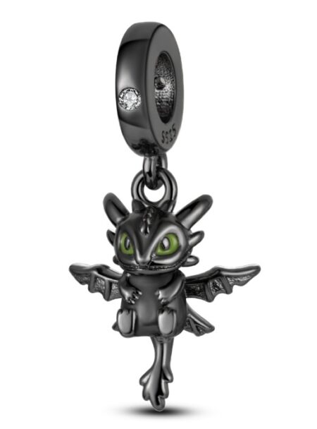 zawieszka charms do bransoletki typu pandora apart srebro 925 jak wytresować smoka szczerbatek (1)