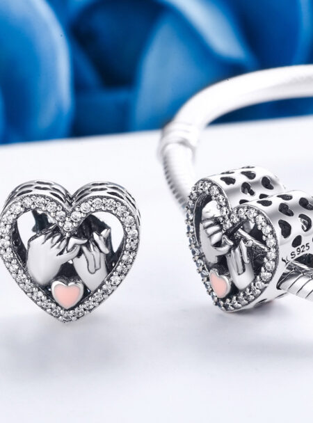 zawieszka charms do bransoletki typu pandora apart srebro 925 serce miłość (3)