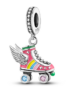 zawieszka charms do bransoletki typu pandora apart srebro 925 skrzydlate wrotki (1)