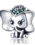zawieszka charms do bransoletki typu pandora apart srebro 925 słoń