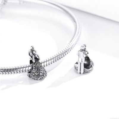 zawieszka charms do bransoletki typu pandora apart srebro 925 taniec młodej pary (3)