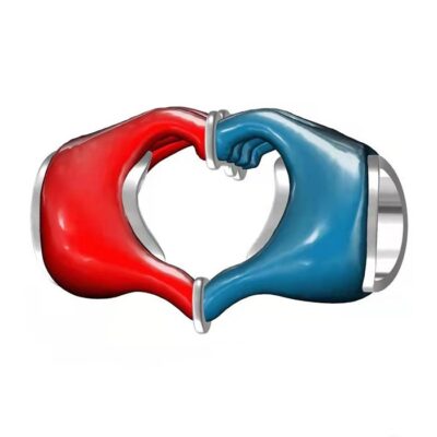 zawieszka charms do bransoletki typu pandora apart srebro 925 znak serca