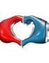 zawieszka charms do bransoletki typu pandora apart srebro 925 znak serca