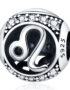 zawieszka charms do bransoletki typu pandora apart srebro 925 znak zodiaku lew