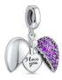 zawieszka charms do bransoletki typu pandora apart srebro 925 i love you serce (1)