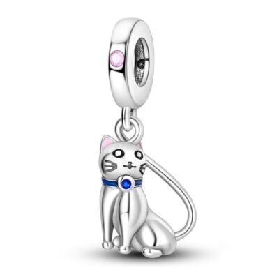 zawieszka charms do bransoletki typu pandora apart srebro 925 kotek (1)