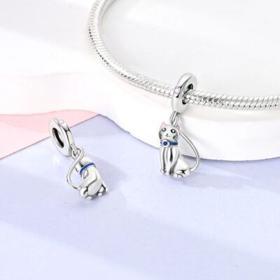 zawieszka charms do bransoletki typu pandora apart srebro 925 kotek (1)